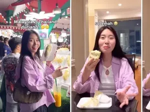 TikToker Korea Ini Sebut Durian Malaysia Lebih Enak dari Durian Thailand