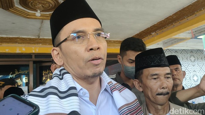 Wakil Ketua Tim Pemenangan Nasional (TPN) Ganjar-Mahfud, Muhammad Zainul Majdi atau Tuan Guru Bajang (TGB).