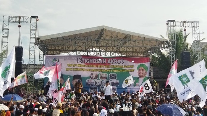 Cak Imin di Banten (Kurniawan/detikcom)