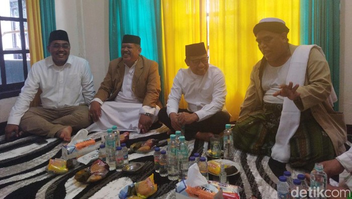 Cak Imin sowan ke Pondok Pesantren (Ponpes) Nurul Hikmah, Cisoka, Kabupaten Tangerang (Kurniawan/detikcom)