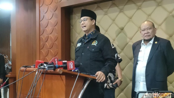 Calon presiden nomor urut 1, Anies Baswedan (Dwi Rahmawati/detikcom)