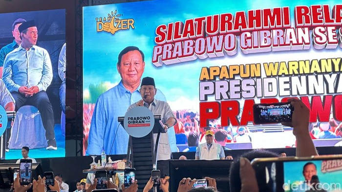 Capres nomor urut 2 Prabowo Subianto.