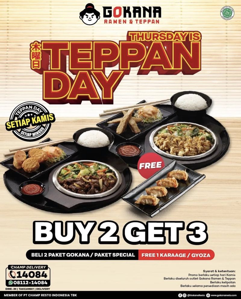 Catat! Ini 5 Promo dan Diskon Makanan di Bulan Februari