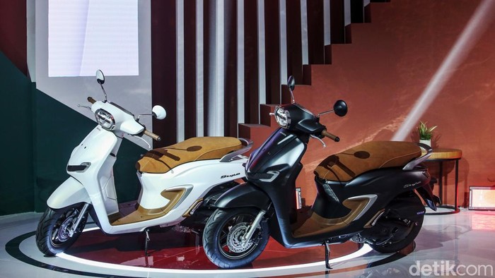 Astra Honda Motor resmi meluncurkan skuter matik terbarunya, Honda Stylo 160 di AHM Safety Riding & Training Center, Cikarang, Jumat (2/2/2024). Motor yang dibekali mesin 160 cc ini dibanderol Rp Rp 27.550.000.