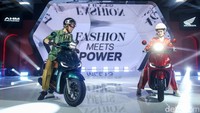 Skutik ini juga dilengkapi fitur pendukung berupa USB charger type A.  