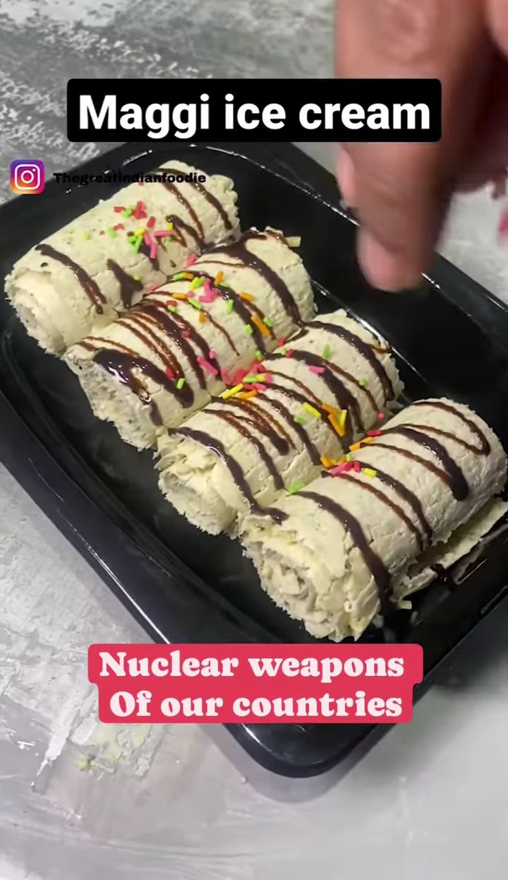 Unik! Es Krim Rasa Mie Instan Bikin Netizen Berdebat
