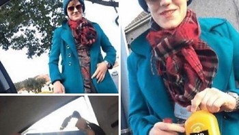 Menyamar agar bisa membeli alkohol. Foto: Bored Panda