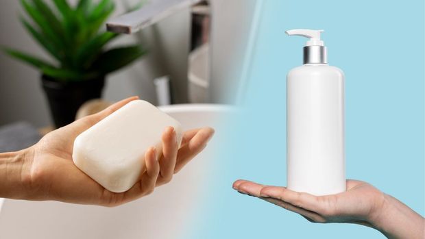 Foto Kolase Sabun dan Lotion. (Dok. Freepik)