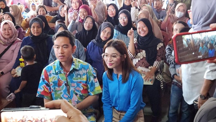 Gibran dan Selvi di Depok