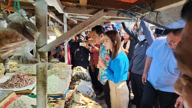 Gibran Rakabuming Raka di Depok (Adrial/detikcom)