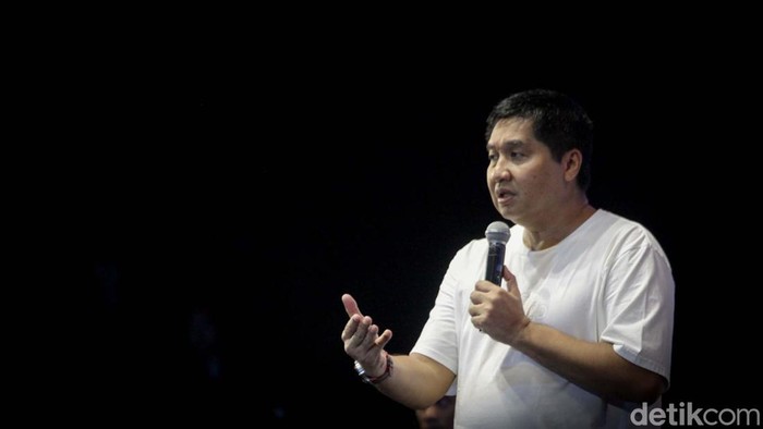 Relawan Pemimpin Indonesia (RAPI) mendeklarasikan dukungan kepada Prabowo-Gibran. Deklarasi dihadiri Hashim Djojohadikusumo, Maruarar Sirait dan Dudung Abdurachman.