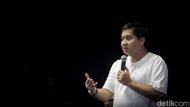 Relawan Pemimpin Indonesia (RAPI) mendeklarasikan dukungan kepada Prabowo-Gibran. Deklarasi dihadiri Hashim Djojohadikusumo, Maruarar Sirait dan Dudung Abdurachman.