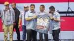 Hashim-Ara-Dudung Hadiri Deklarasi RAPI untuk Prabowo