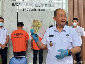 Kota Jambi Peringkat Satu Rawan Peredaran Narkoba Tahun 2023