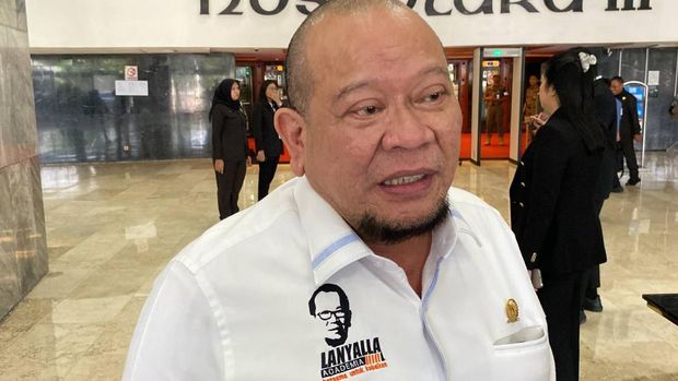 Ketua DPD RI AA Lanyalla Mahmud Mattalitti  (Dwi/detikcom)