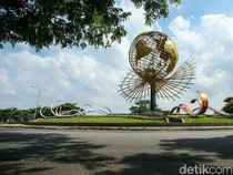 Landmark Bola Dunia di Cibitung ini Pecahkan Rekor MURI Lho
