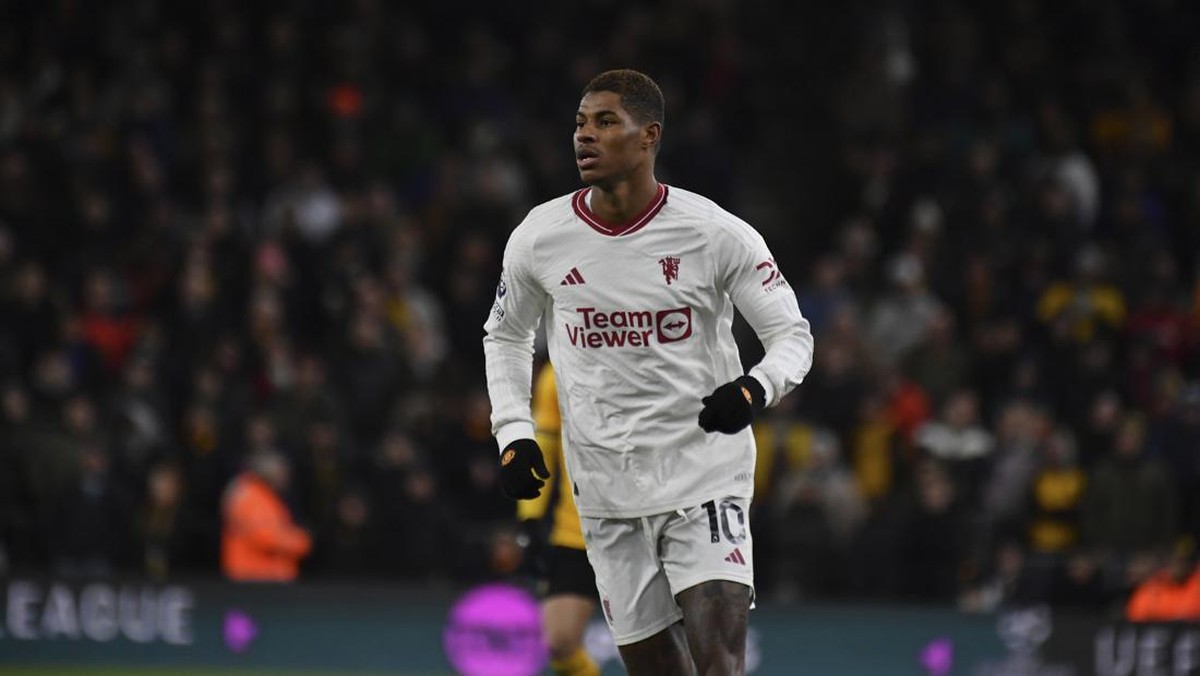 Marcus Rashford dibidik Paris Saint-Germain. (Foto: Rui Vieira/AP)