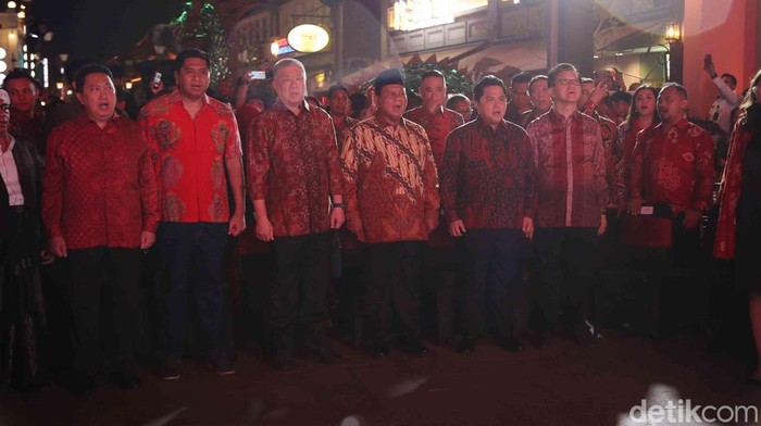 Prabowo-Erick Thohir kumpul bareng pengusaha kakap di PIK