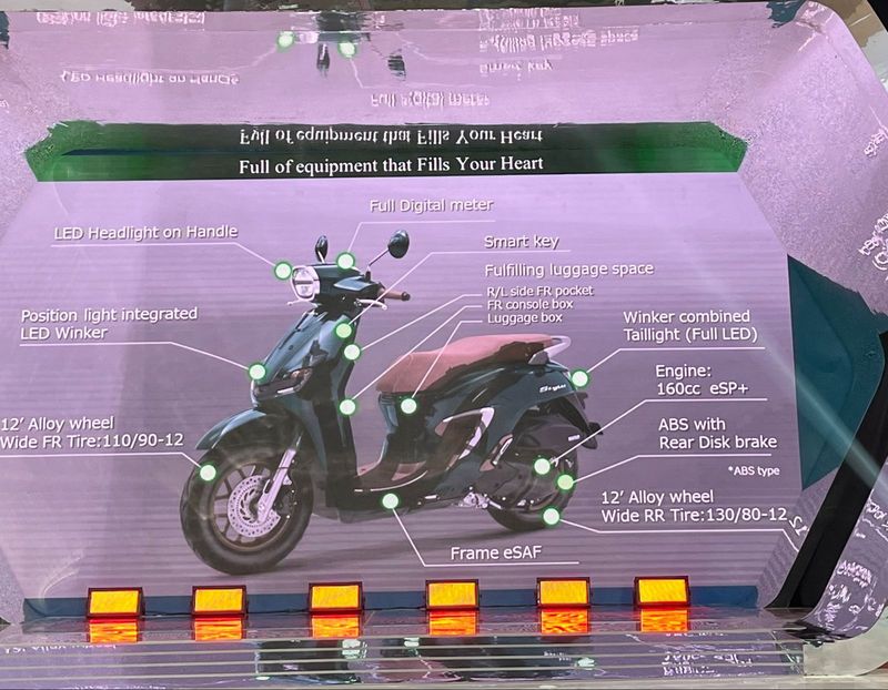 New Honda Stylo 160