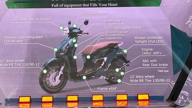 New Honda Stylo 160