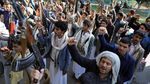 Penampilan Sangar Pejuang Baru Houthi dalam Parade Dukung Palestina