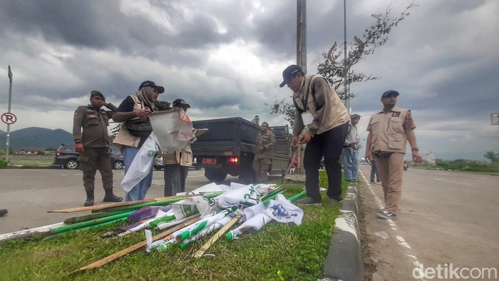 Penertiban APK di Kabupaten Bandung.