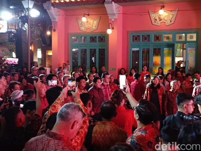 Prabowo Subianto kumpul bareng pengusaha di PIK