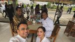 Momen Raffi Ahmad Makan Mie Ayam Bareng Zulhas hingga Prabowo