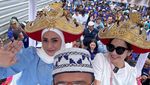 Momen Raffi Ahmad Makan Mie Ayam Bareng Zulhas hingga Prabowo