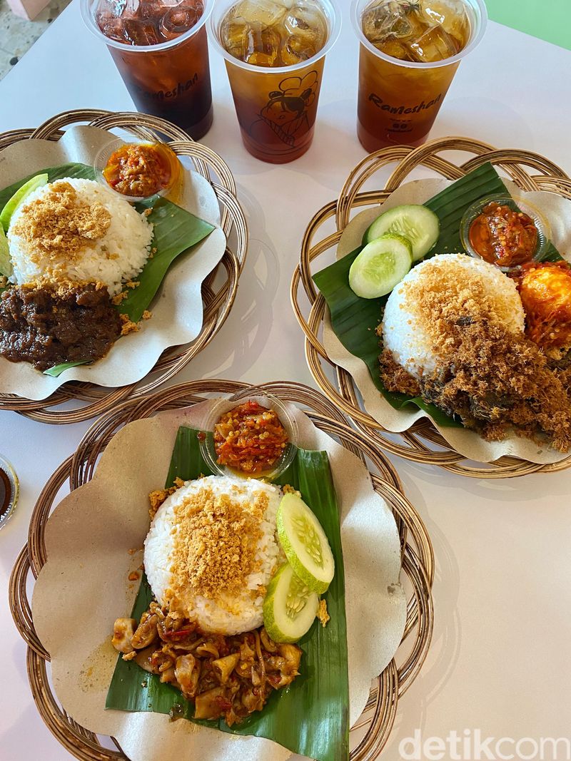Rameshan: Nasi Rames Kekinian Lauk Cumi hingga Oseng Sapi ala Shani Amelia