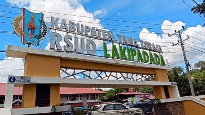 Rumah Sakit Umum Daerah (RSUD) Lakipadada Tana Toraja (Tator), Sulawesi Selatan (Sulsel).