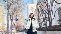 Ia mengatakan akan tetap menikmati liburannya. Foto: instagram Sabrina Charunissa