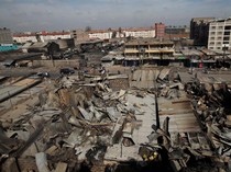 Sisa-sisa Ledakan Hebat di Kenya yang Lukai Ratusan Orang