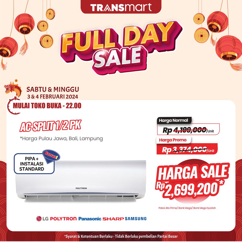 Transmart Full Day Sale. (Dok. Transmart)
