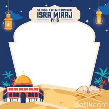 Twibbon Isra Mikraj 2024