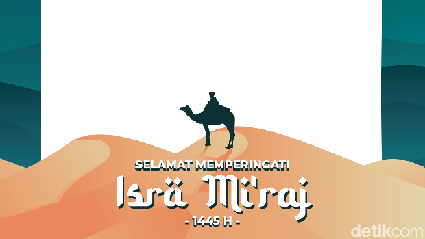 Berikut ini sederet twibbon Isra Mikraj (Isra Miraj) 2024 yang unik untuk mewarnai media sosial kamu. Ada banyak frame yang bisa dipiih dan cara memasangnya pun gampang.