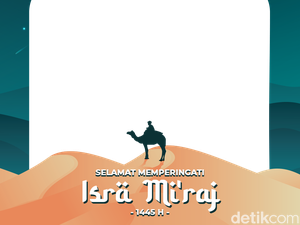 25 Twibbon Isra Mikraj 2024 yang Unik untuk Warnai Media Sosial