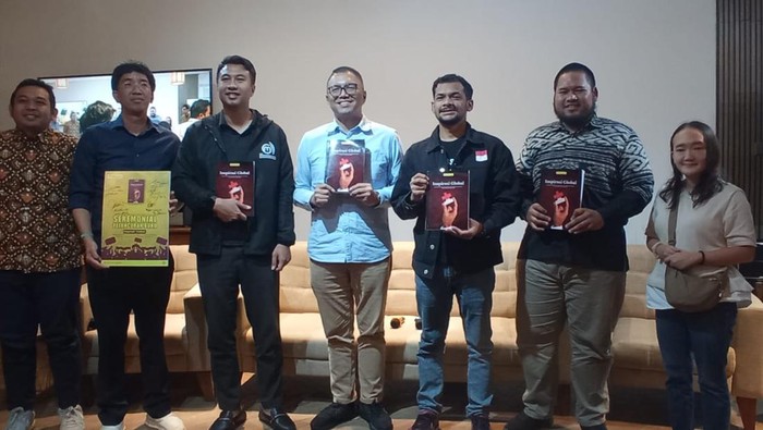 Acara peluncuran buku Inspirasi Global: Sumbangsih Pemikiran Alumni Luar Negeri untuk Indonesia 2024-2029 beberapa waktu lalu di Jakarta. Buku ini diinisasi oleh alumni Connect PPI Dunia.
