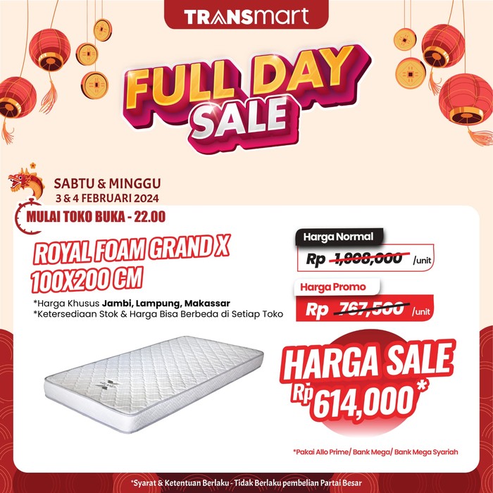 Full Day Sale Transmart 3-4 Februari 2024