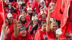 Ganjar dan Puan Jalan Sehat 3 Km di Taman Waduk Pluit