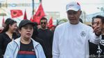 Ganjar dan Puan Jalan Sehat 3 Km di Taman Waduk Pluit
