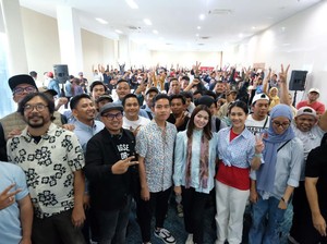 Gibran Temui Komunitas Seni di Tangsel, Pesan Jangan Lupakan Kebudayaan