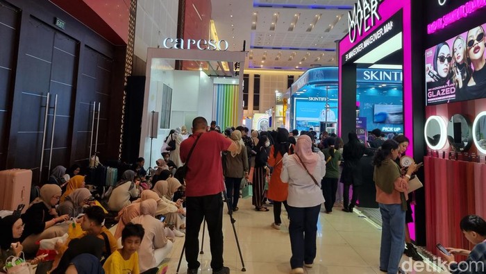 Hari ke-2 Surabaya X Beauty di Grand City Convention & Exhibition lebih ramai dibanding saat pembukaan