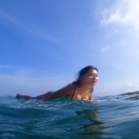 Tapi kemudian Ga Yoon tampak makin melokal dan tinggal lebih lama dari yang diduga. Foto: Instagram @gayoon_heo