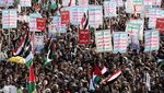 Ribuan Orang Turun ke Jalan untuk Bela Palestina
