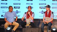 Kemenparekraf sebagai salah satu sponsor Gresini memperkenalkan Marc Marquez dan Alex Marquez untuk musim balap MotoGP 2024.