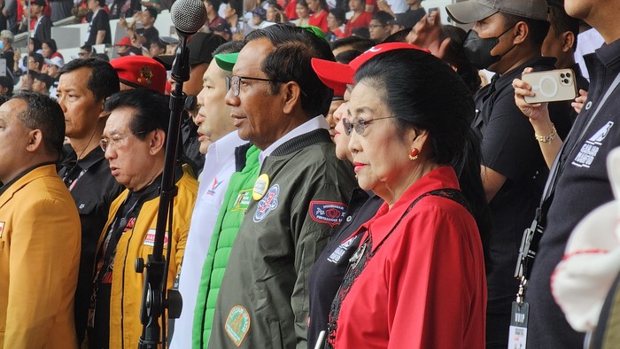 Konser Akbar Ganjar-Mahfud, SUGBK, Sabtu (3/2/2024).