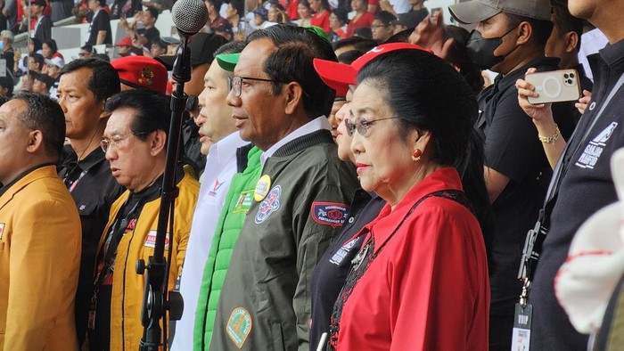 Konser Akbar Ganjar-Mahfud, SUGBK, Sabtu (3/2/2024).