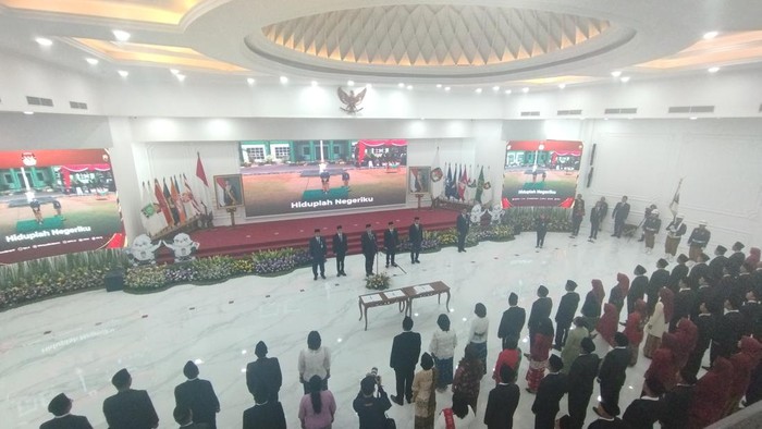 Ketua KPU lantik anggota KPU di 29 Kabupaten/Kota di 9 Provinsi.