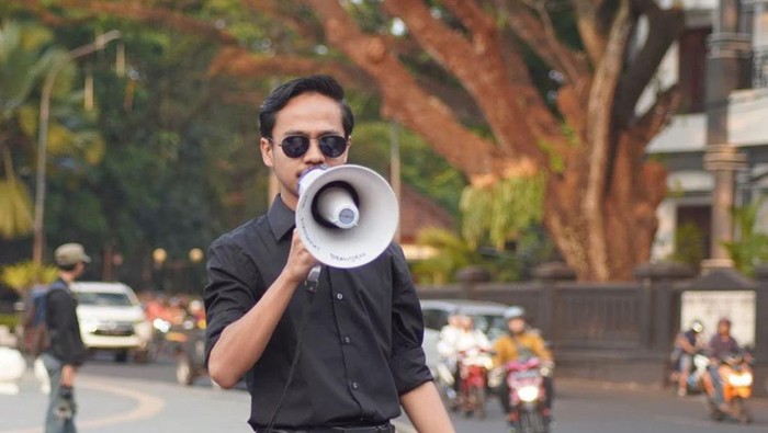 Presiden Eksekutif Mahasiswa Universitas Brawijaya Rafly Rayhan Al Khajri
